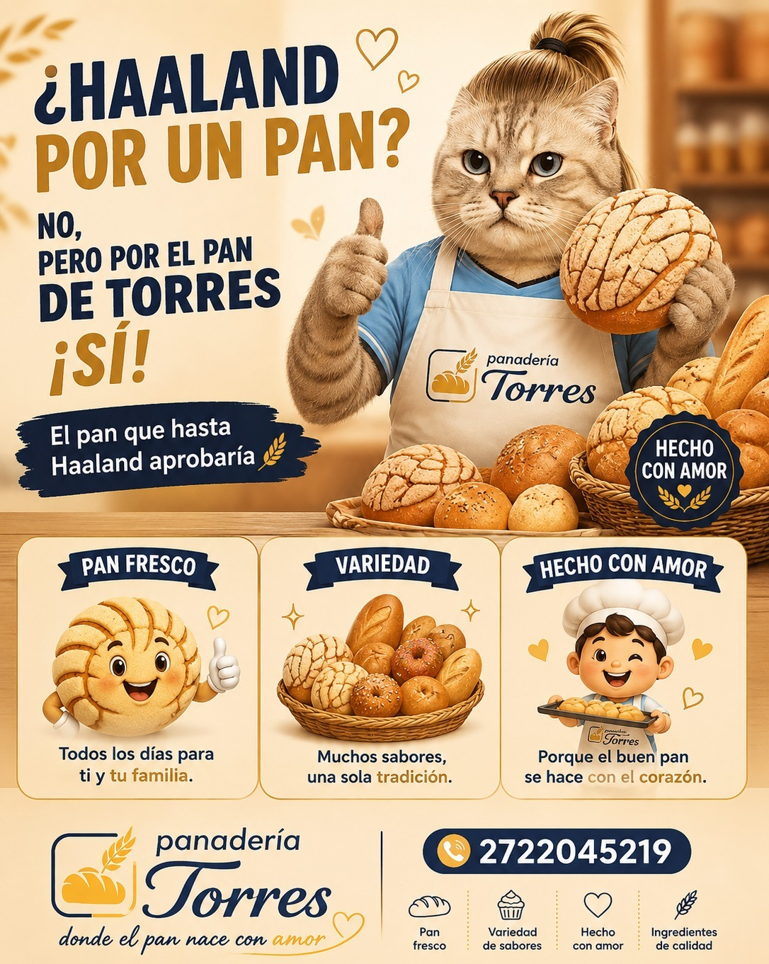 Campaña publicitaria para Panadería Torres